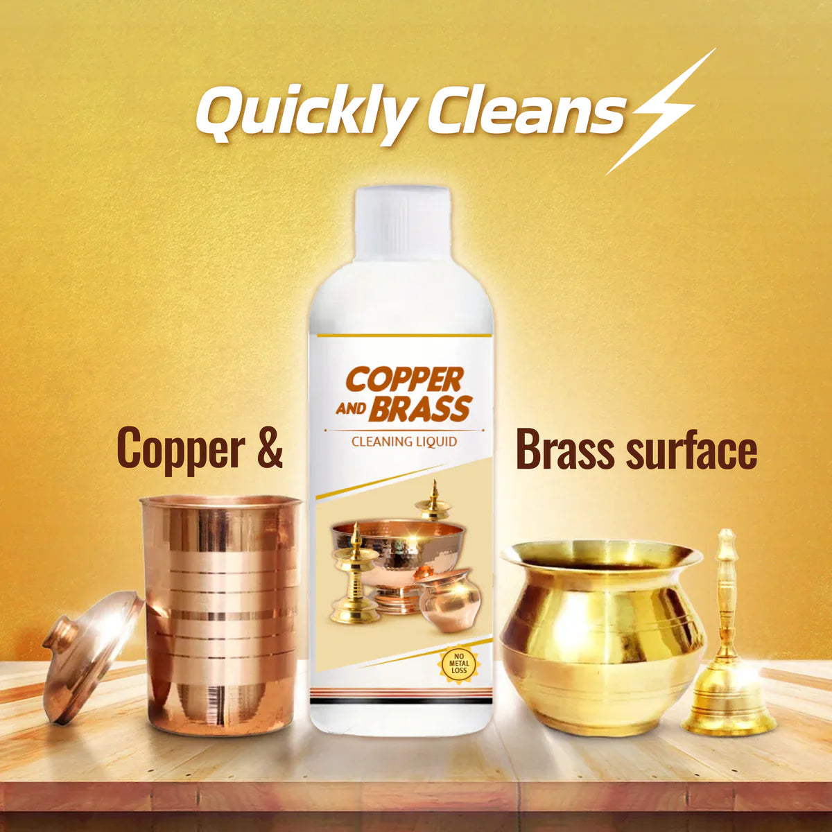 ShineBright™ - Instant Copper & Brass Cleaning Liquid ✨🥇 (Buy 1 Get 1 Free🔥🔥) Limited Period Offer